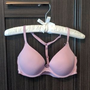 Pink VS Front Close Push Up Bra